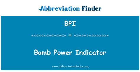 bpi meaning medical|BPI Health Abbreviation Meaning .